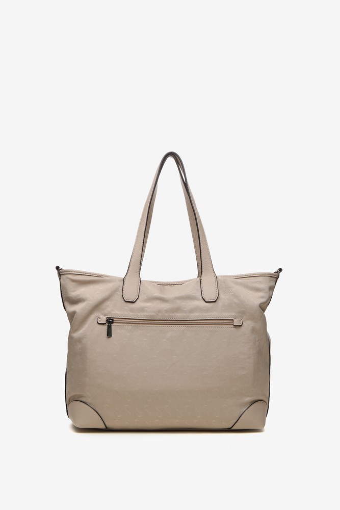 Abbacino Bolso Shopper De Mujer En Nylon Camel