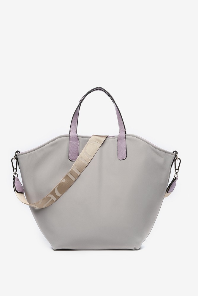Abbacino Bolso Shopper De Mujer Reversible En Gris