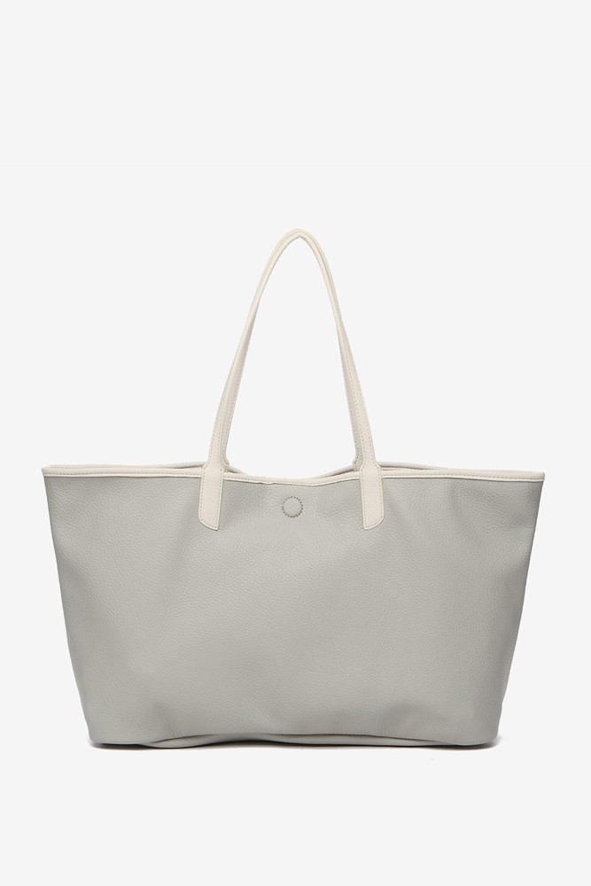 Abbacino Bolso Shopper Reversible En Gris