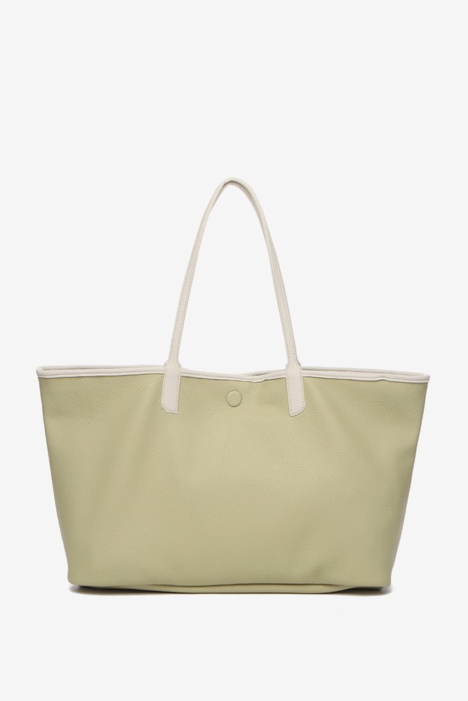 Abbacino Bolso Shopper Reversible En Verde