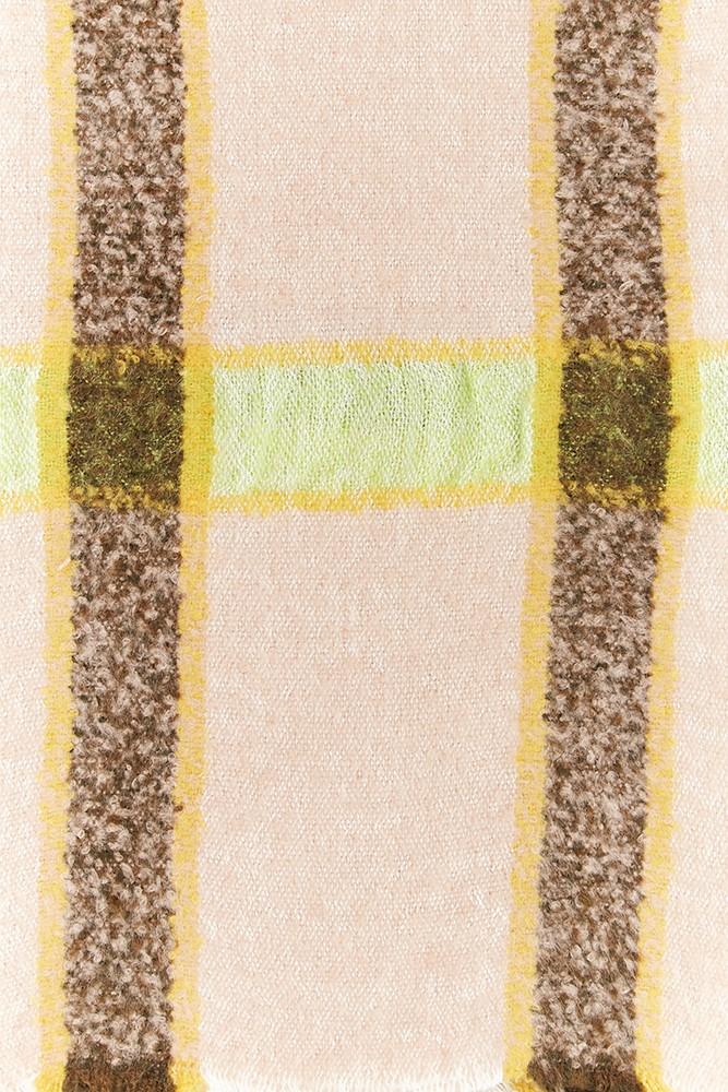 Abbacino Bufanda De Mujer A Cuadros Rosa