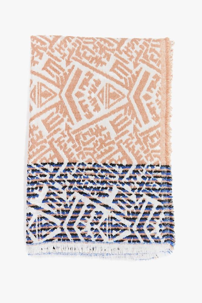 Abbacino Bufanda De Mujer Con Estampado Beige