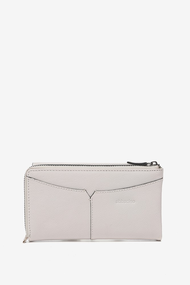 Abbacino Cartera Grande Con Solapa En Piel Beige
