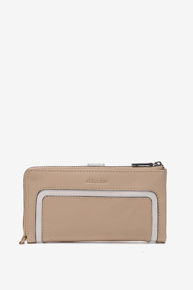 Abbacino Cartera Grande En Piel Camel