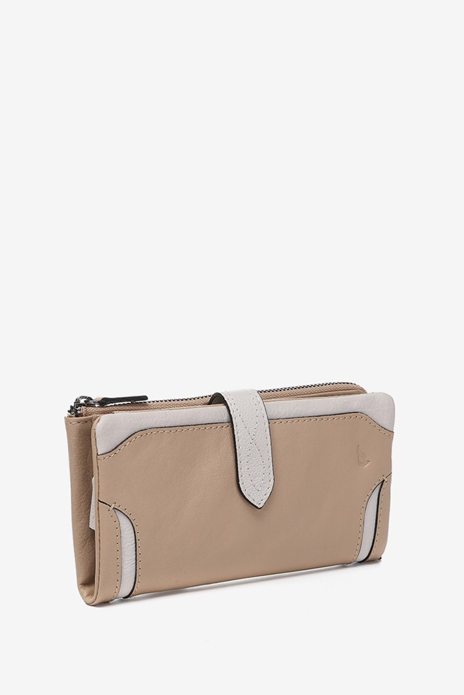 Abbacino Cartera grande en piel camel