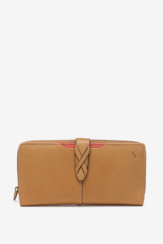 Abbacino Cartera Grande En Piel Cognac