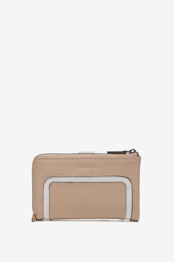 Abbacino Cartera Mediana En Piel Camel