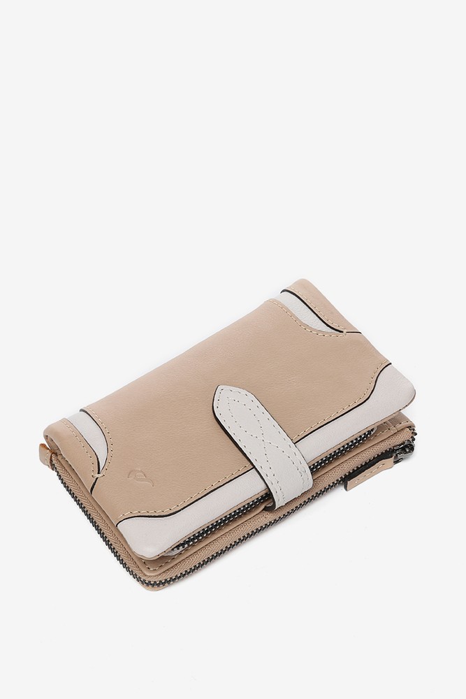 Abbacino Cartera Mediana En Piel Camel