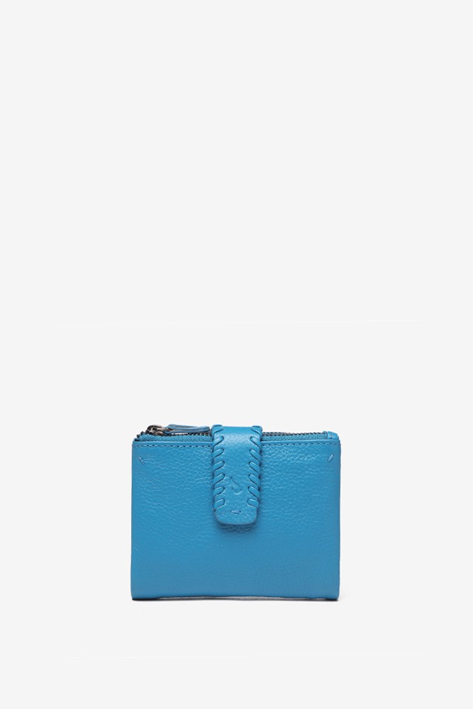 Abbacino Cartera Pequeña De Piel En Azul