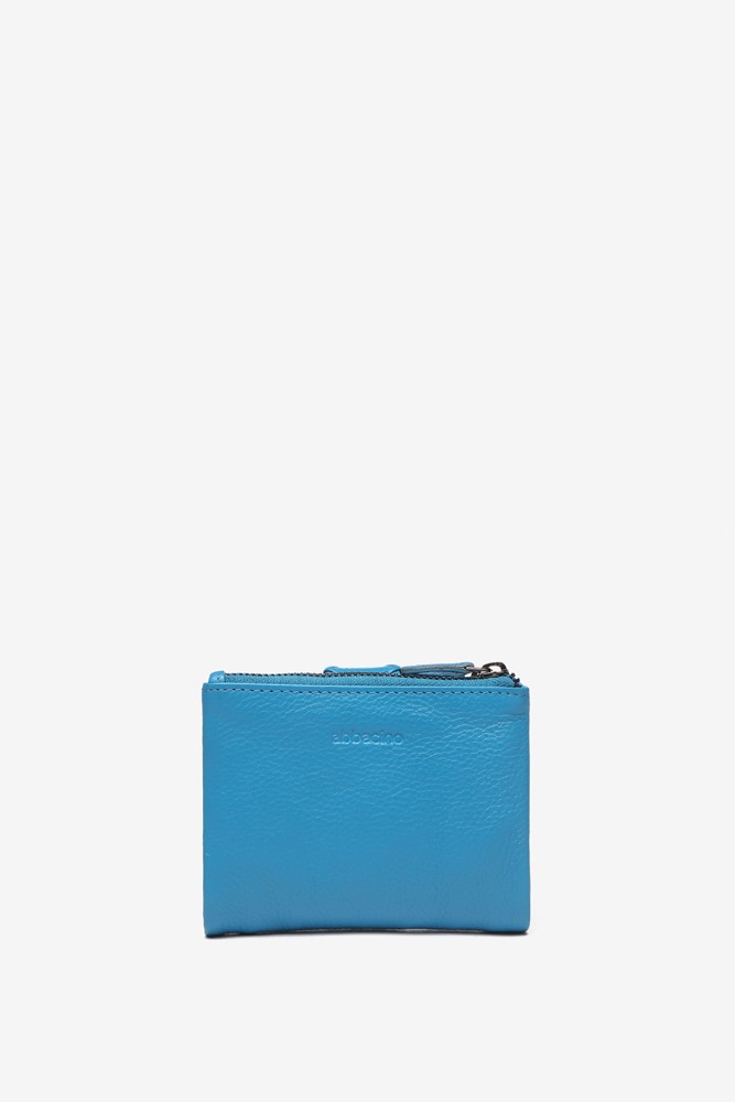 Abbacino Cartera Pequeña De Piel En Azul