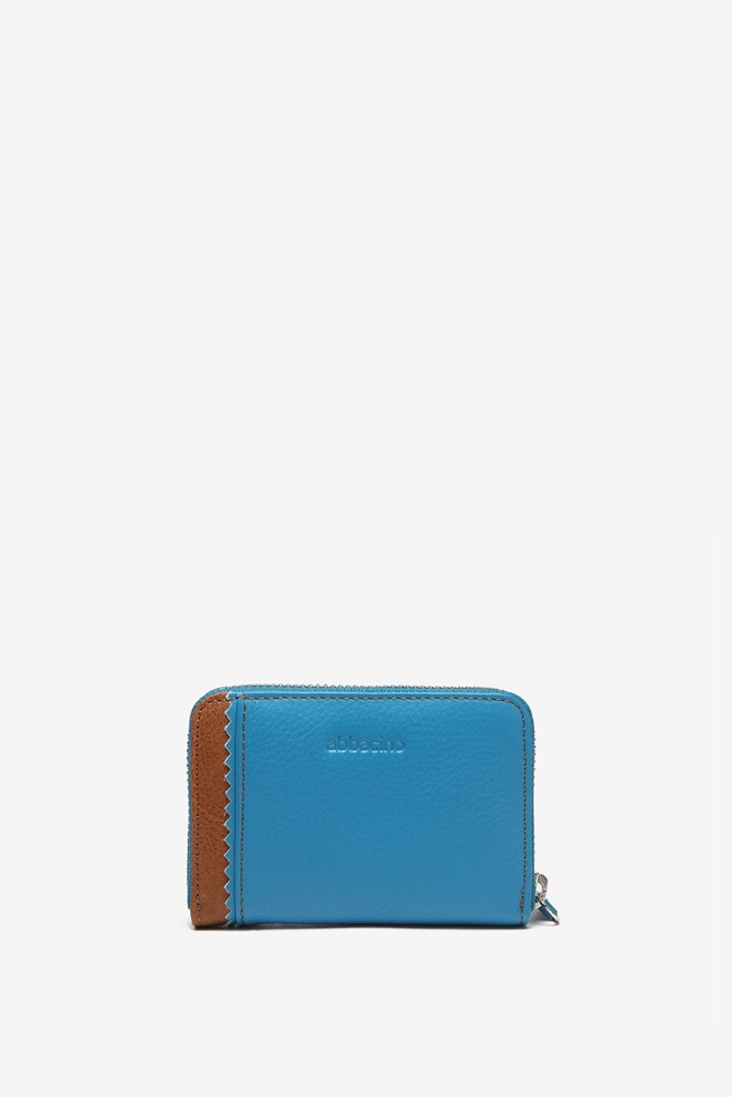 Abbacino Cartera Pequeña De Piel En Azul