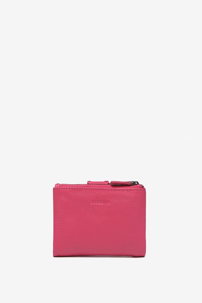 Abbacino Cartera Pequeña De Piel En Fucsia