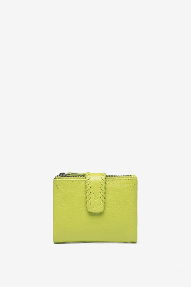 Abbacino Cartera Pequeña De Piel En Verde