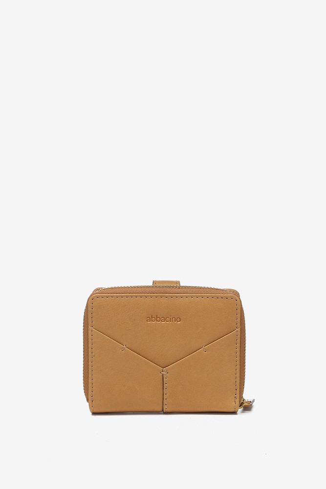 Abbacino Cartera Pequeña En Piel Cognac