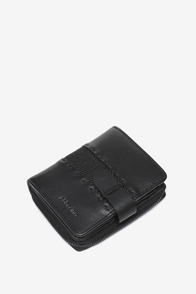 Abbacino Cartera Pequeña En Piel Negra