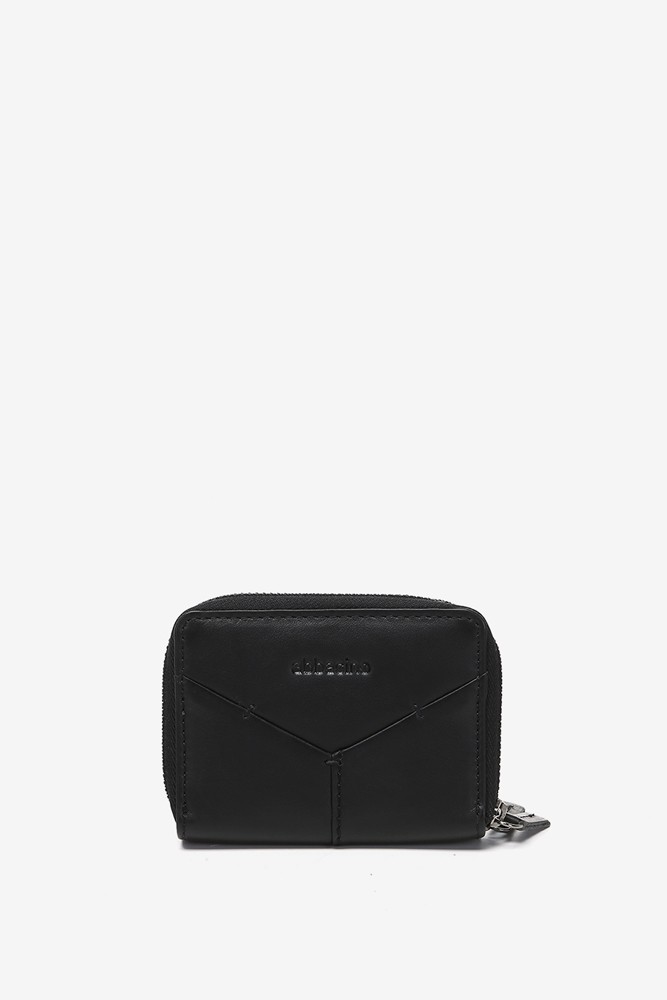 Abbacino Cartera Pequeña En Piel Negra