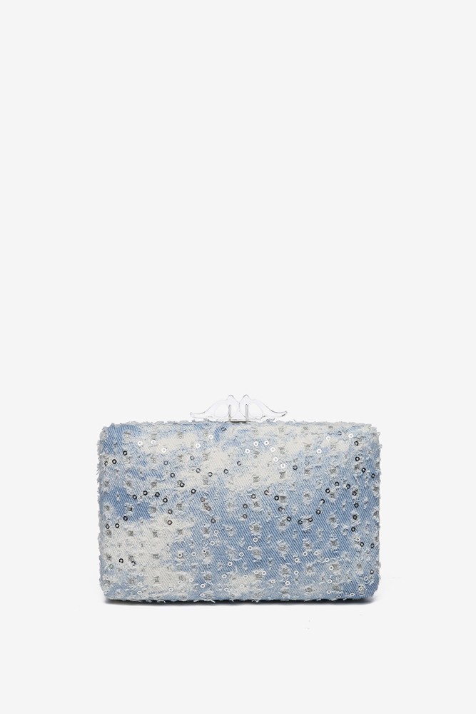 Abbacino Clutch Cuadrado Azul