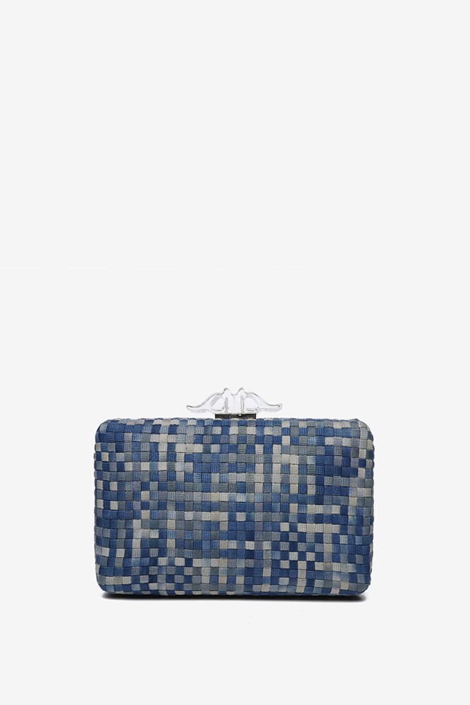 Abbacino Clutch Cuadrado En Azul