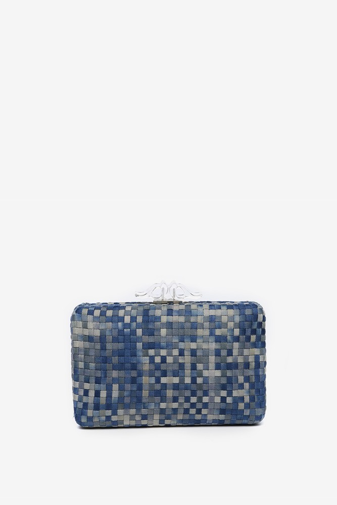 Abbacino Clutch Cuadrado En Azul