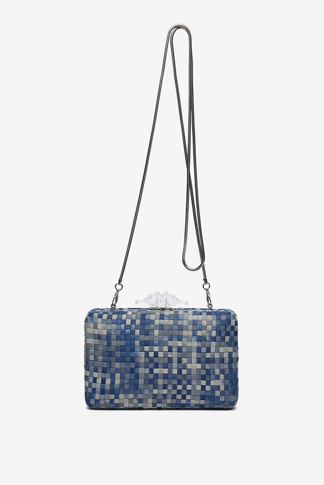Abbacino Clutch Cuadrado En Azul