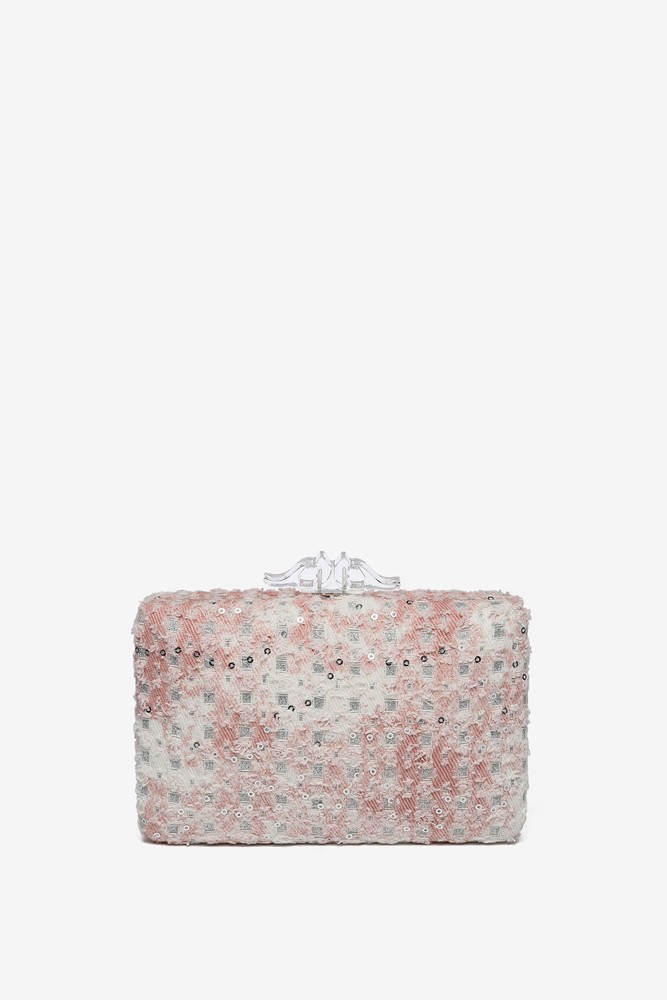 Abbacino Clutch Cuadrado En Rosa