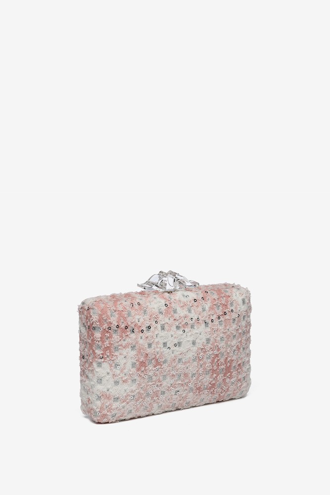 Abbacino Clutch cuadrado en rosa
