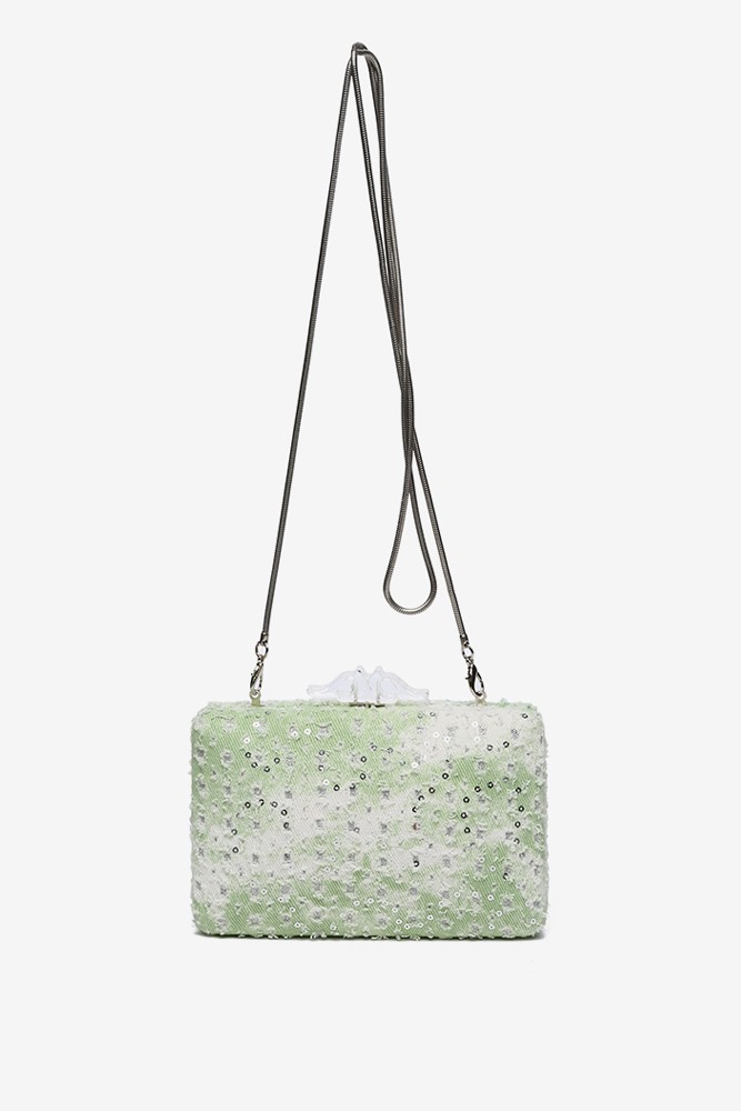 Abbacino Clutch Cuadrado Verde
