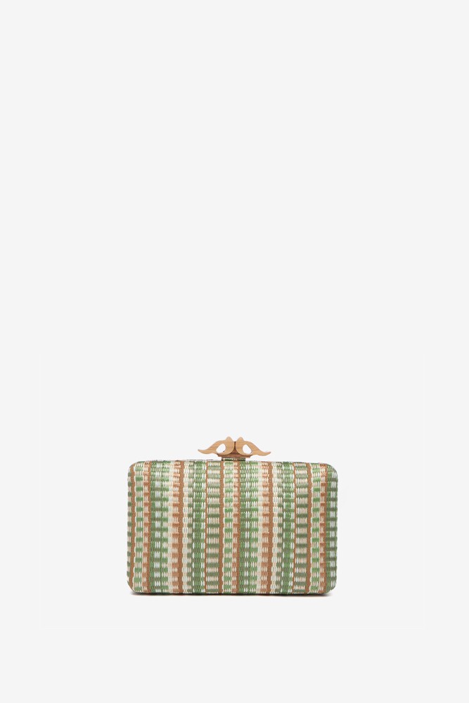 Abbacino Clutch De Fiesta Con Estampado En Verde