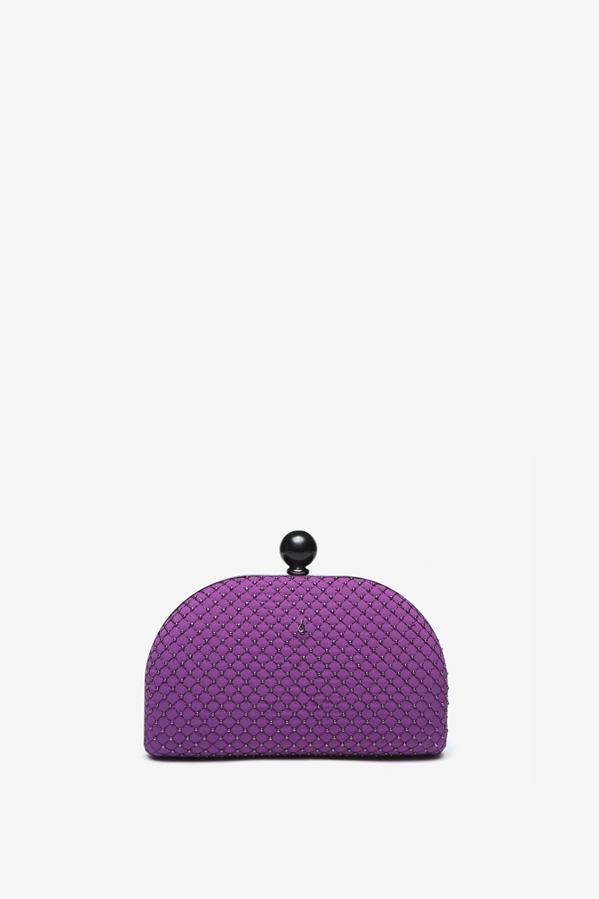 Abbacino Clutch De Fiesta En Morado