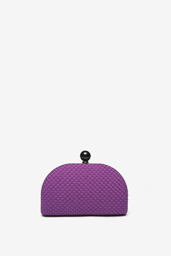 Abbacino Clutch De Fiesta En Morado