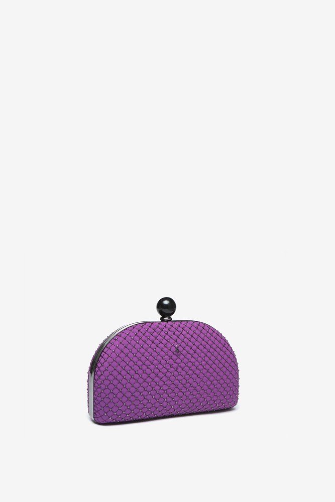 Abbacino Clutch De Fiesta En Morado