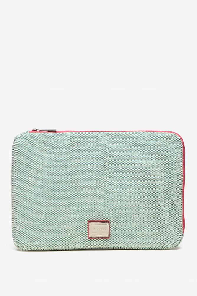Abbacino Funda Para El Portátil En Tejido Verde