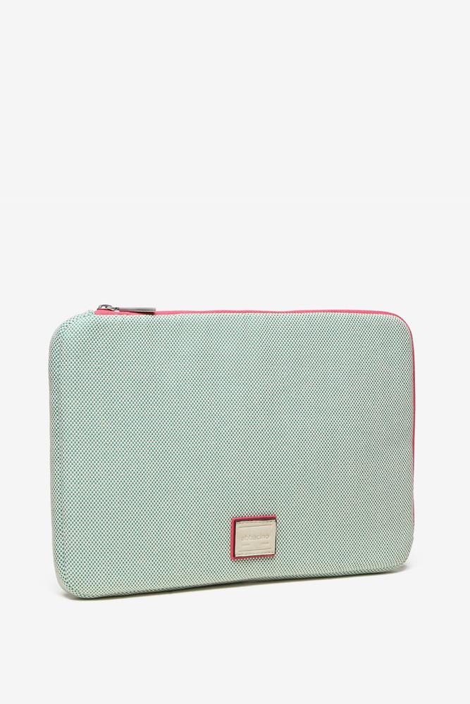 Abbacino Funda para el portátil en tejido verde