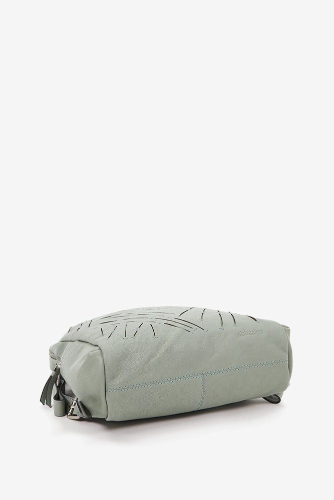 Abbacino Mochila De Mujer En Piel Troquelada Verde