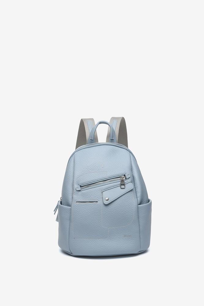 Abbacino Mochila En Materiales Reciclados Azul