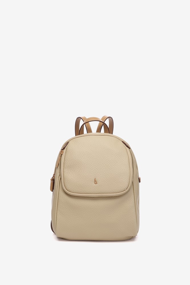 Abbacino Mochila En Materiales Reciclados Camel