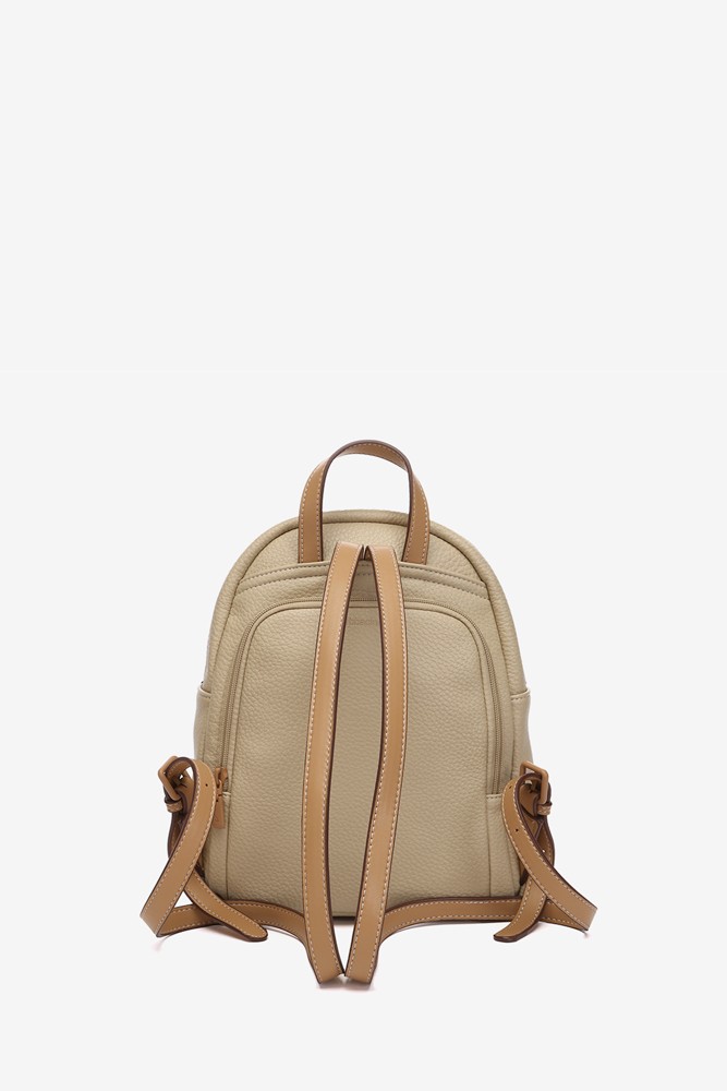 Abbacino Mochila En Materiales Reciclados Camel