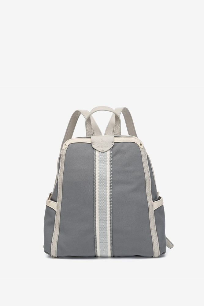 Abbacino Mochila En Materiales Reciclados Gris