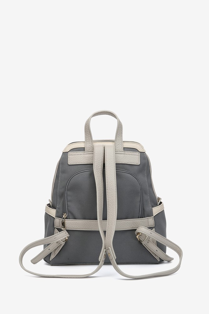 Abbacino Mochila En Materiales Reciclados Gris