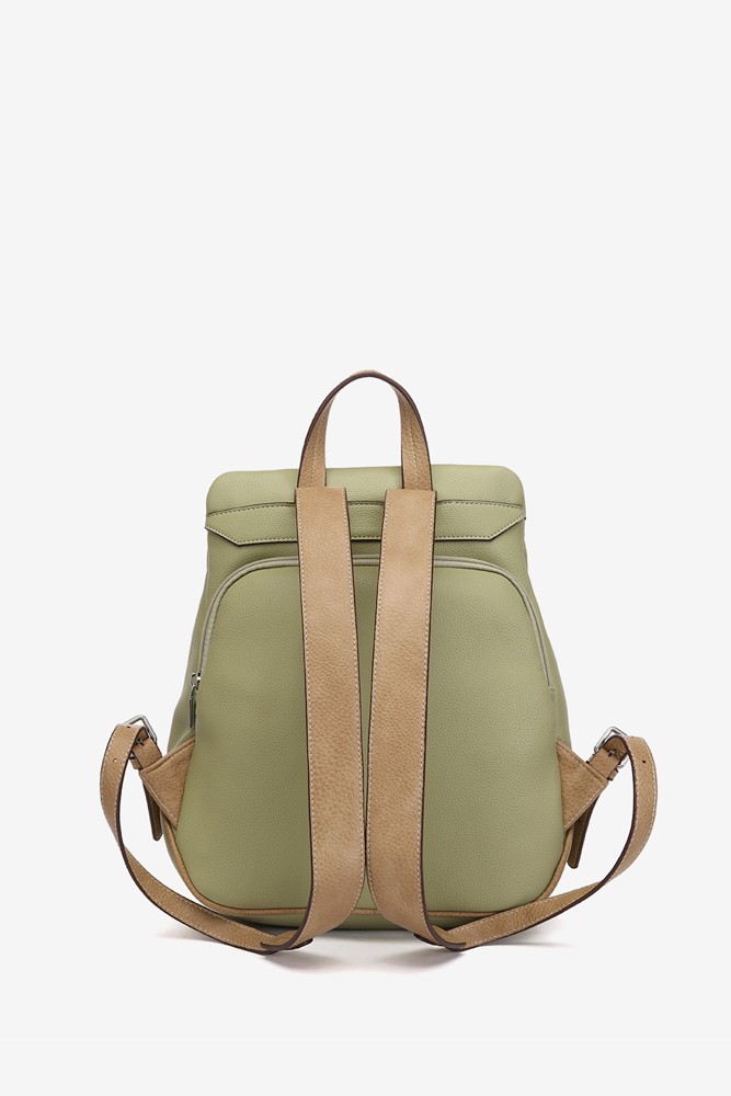 Abbacino Mochila En Materiales Reciclados Verde