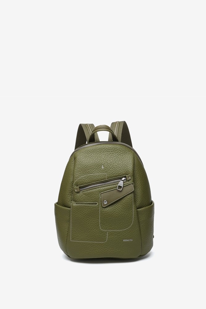 Abbacino Mochila En Materiales Reciclados Verde