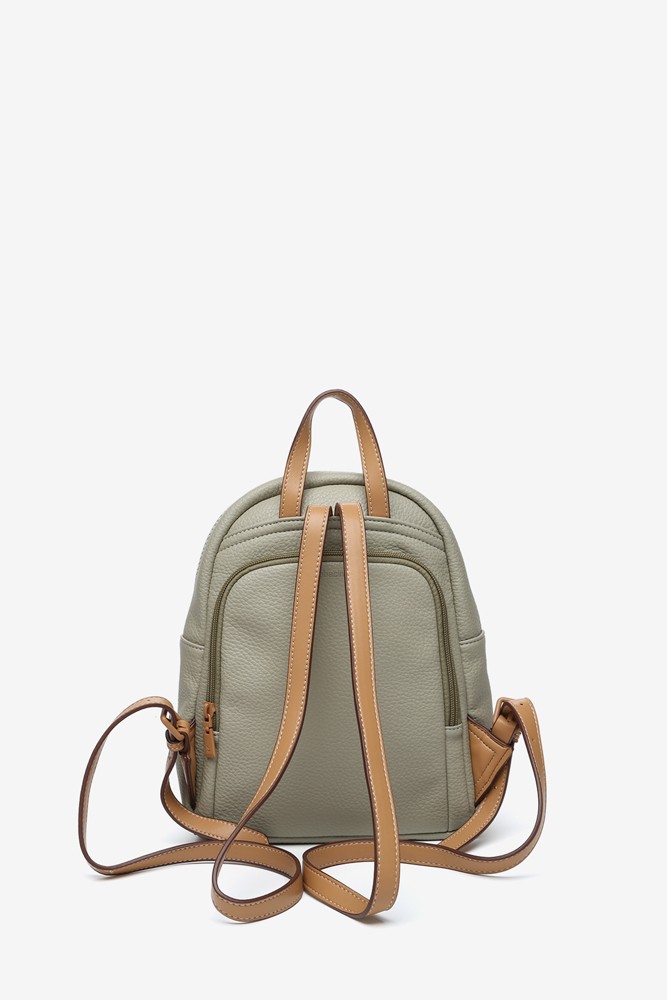 Abbacino Mochila En Materiales Reciclados Verde