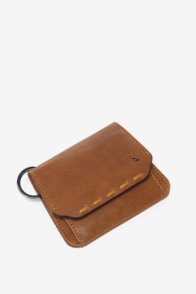 Abbacino Monedero En Piel Cognac