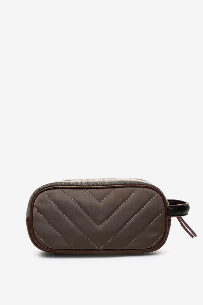 Abbacino Neceser De Mujer De Fieltro En Marrón