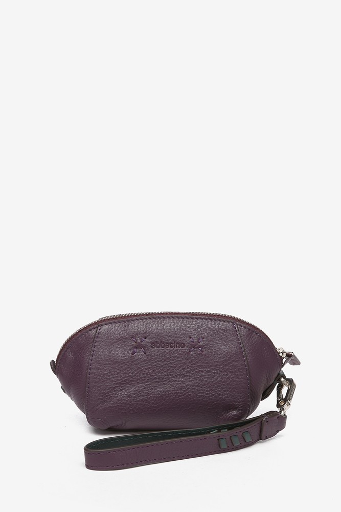 Abbacino Neceser En Piel Lila