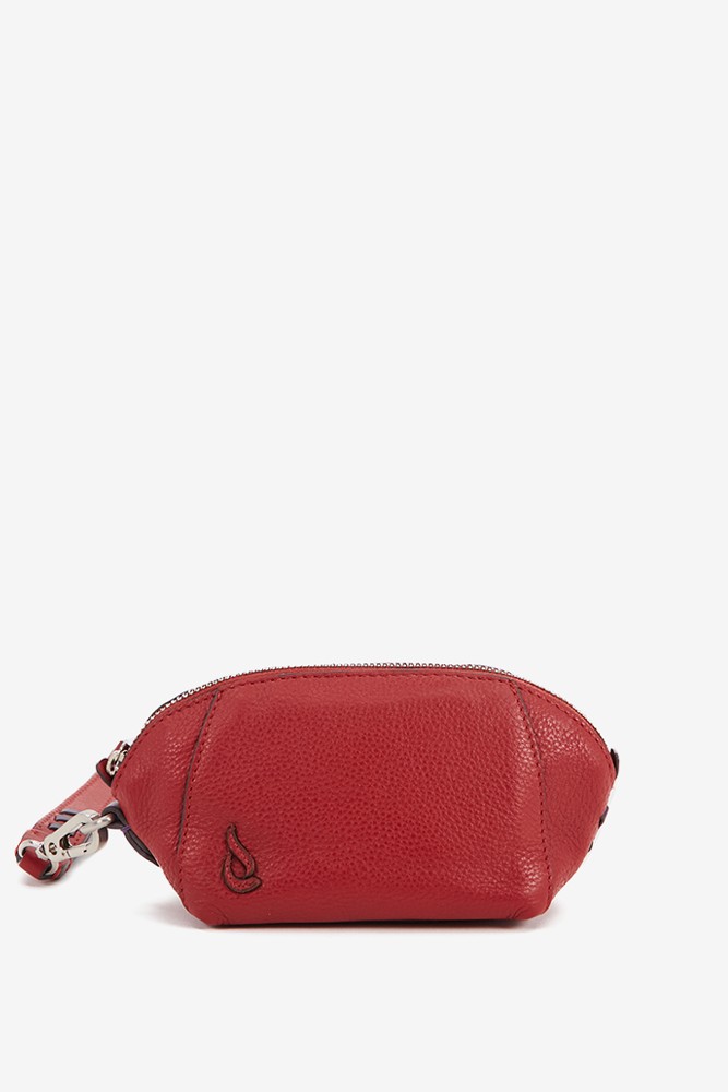 Abbacino Neceser En Piel Roja