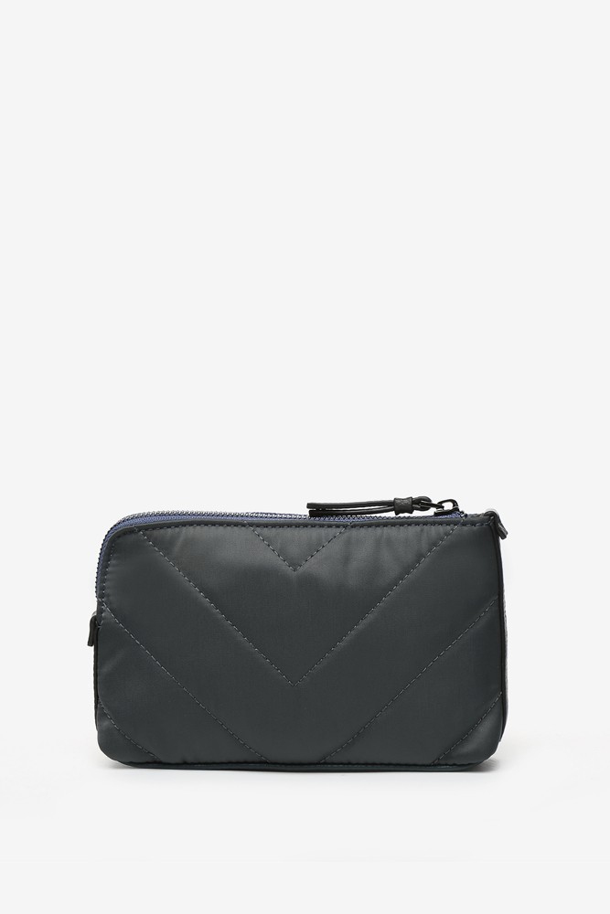 Abbacino Neceser Plano De Mujer De Fieltro En Azul