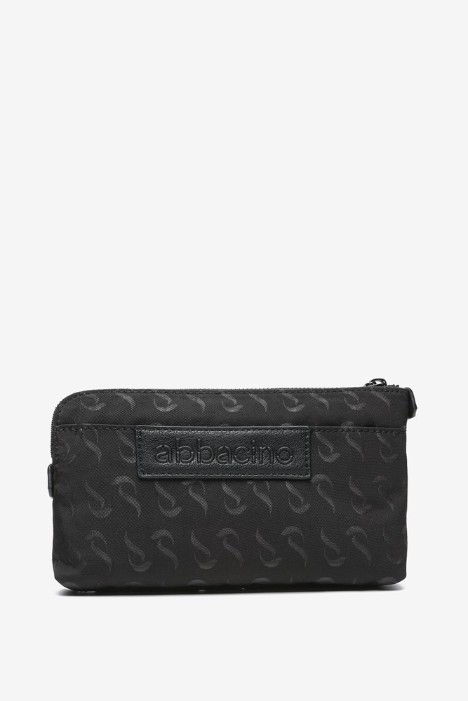 Abbacino Neceser Plano De Mujer Jacquard En Negro