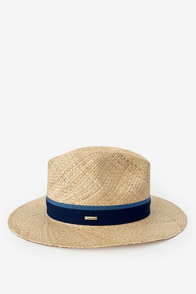 Abbacino Sombrero Fedora De Paja En Beige