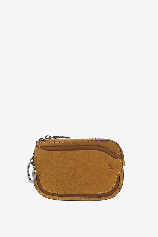 Abbacino Tarjetero En Piel ámbar